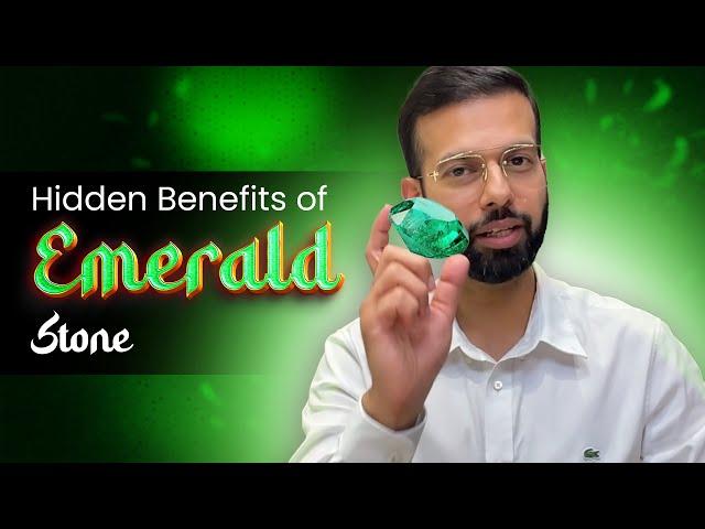 Hidden Benefits of Emerald Stone | Zambian or Colombian Emerald (PANNA) | GemRishi | 2024