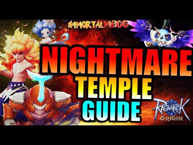 DIVINE ARMAMENTS & NIGHTMARE TEMPLE GUIDE!! - RAGNAROK ORIGIN