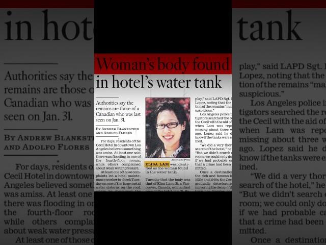 Elisa Lam’s Elevator Footage Is TERRIFYING ️‍️