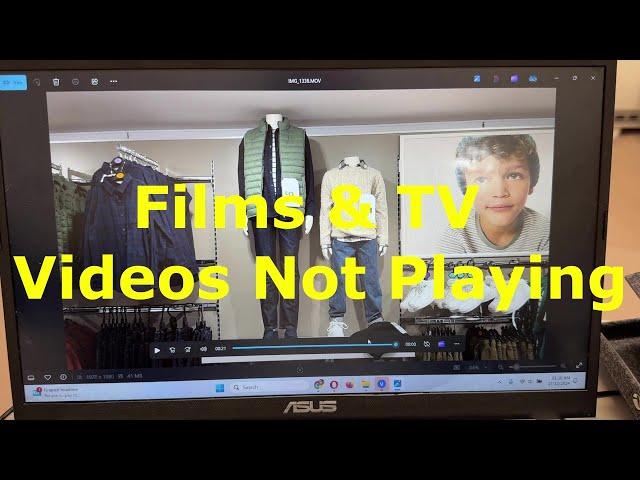 FILMS & TV APP How to Fix Not Playing Videos on your PC