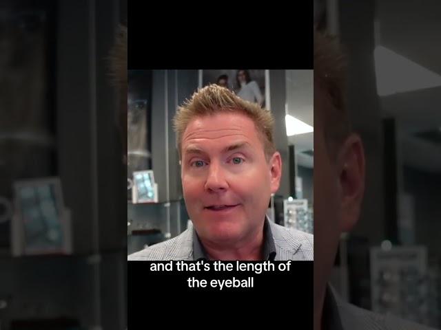 Know your AXIAL LENGTH #optometrists #eyedoctor #myopiacontrol #myopia