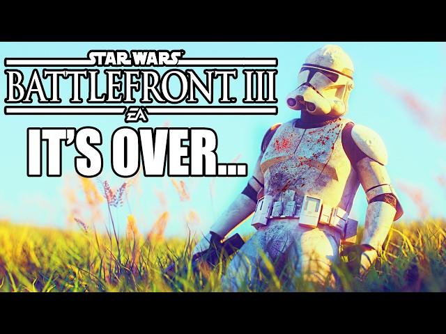 It's over... Battlefront 3 is done...