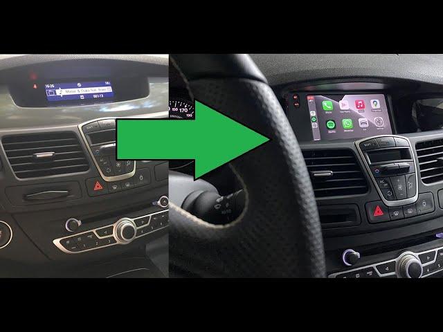 Complete Project in Pics | Renault Laguna III Android Navigation Upgrade