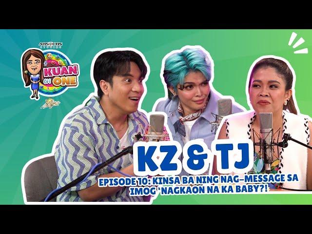 KZ TANDINGAN & TJ MONTERDE: Kinsa ba ning nag-message sa imog ‘nagkaon na ka baby? | KUAN ON ONE