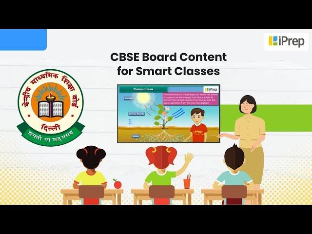 CBSE Board Content for Smart Classes iPrep Digital Class by iDream Education