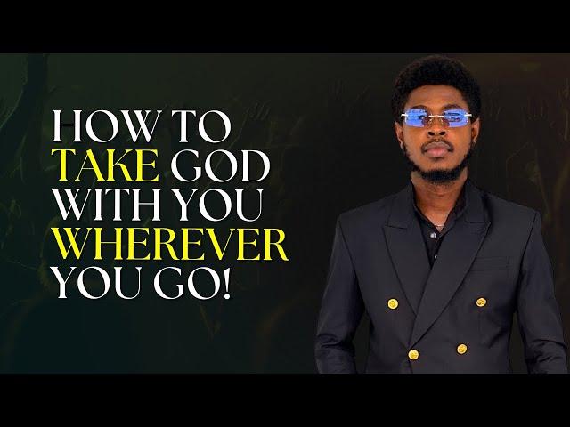 How to Manifest God to Your World | Fortune Wobidi at GIC Choba