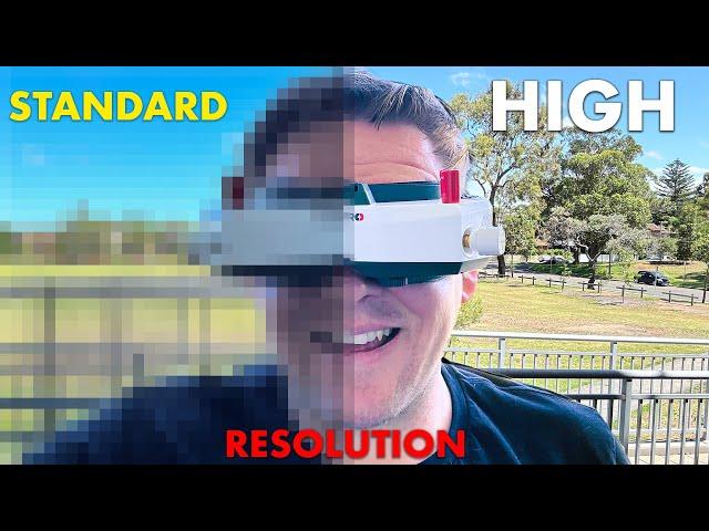 I Tried HD-Zero's "High Resolution" Camera