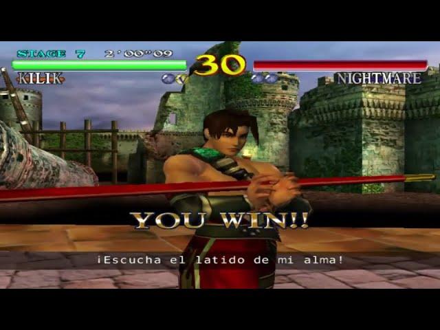 Soul Calibur Sega Dreamcast Gameplay (EUR) - FULL HD 720p