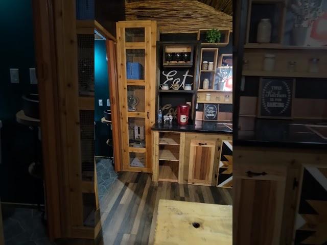 16x24 shed finished out into a tiny home. #tinyhouse #foryou #home #homedesign #fyp #offgrid #design