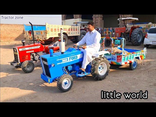 tractor | mini tractor massey 385 ford 3600  Little world