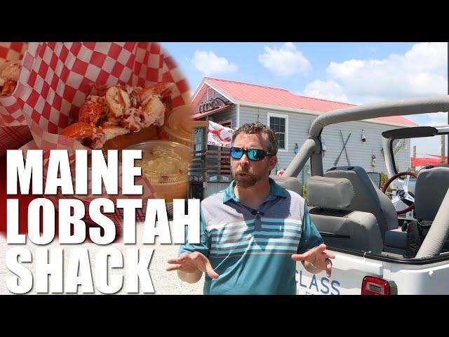 Surf City NC MAINE LOBSTAH SHACK | Personal Lobstah Shack Tour with Topsail Tanner