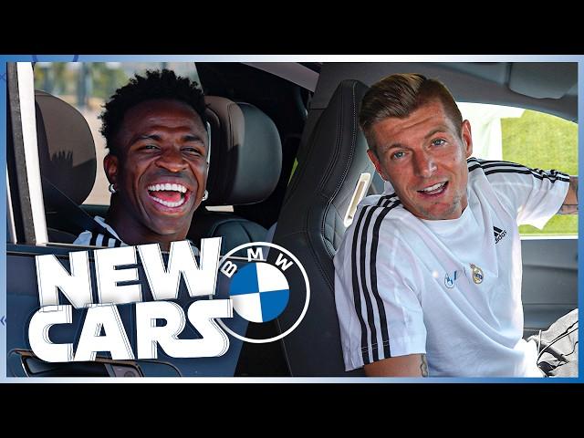 Vini Jr., Bellingham & Real Madrid receive new BMW cars!