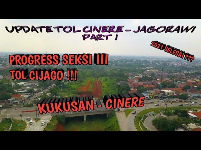 Progress Tol JORR 2 Cinere - Jagorawi 9 Okt 2020 || Kondisi Tol Yang Mangkrak Sebelum Di lanjutkan