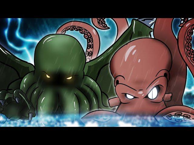 The Kraken vs. Cthulhu - Rap Battle! - ft. PE$O PETE & LEECHY!