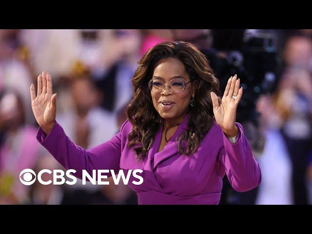 Oprah Winfrey addresses Democratic National Convention | full video