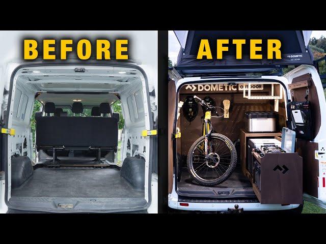 WE BUILT THE ULTIMATE MTB VAN |start to finish|