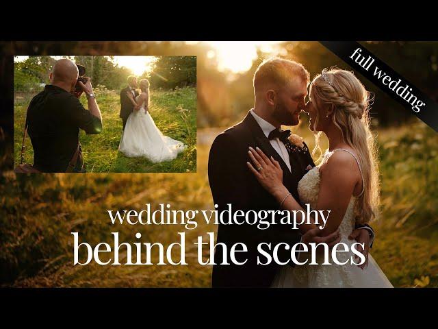 Wedding Videography Behind the Scenes - Eastington Park, Gloucestershire, UK