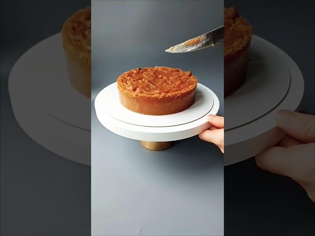 Чизкейк Нью-Йорке с карамелью и грецким орехом  #чизкейк #чизкейкньюйорк #cheesecake #карамель