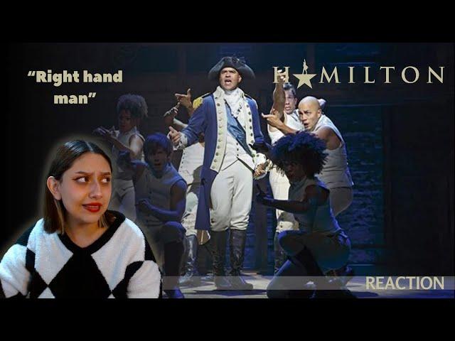 Hamilton REACTION by Just a Random Fangirl  | Right hand man