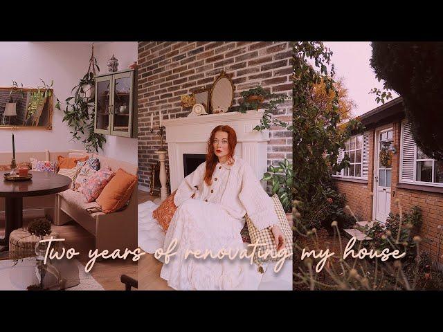 2 Years of Renovating my Boheme 70's House | Everything I've done