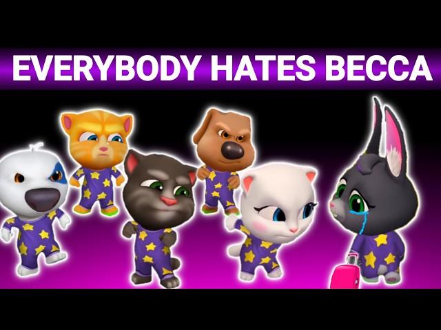 EVERYBODY HATES BECCA  | AMONG US | MY TALKING TOM FRIENDS