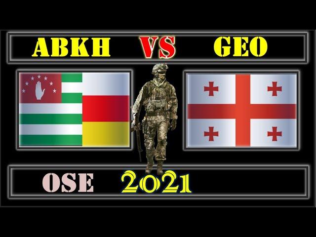 Abkhazia South Ossetia VS Georgia  Military Power Comparison 2021 ,Military Power