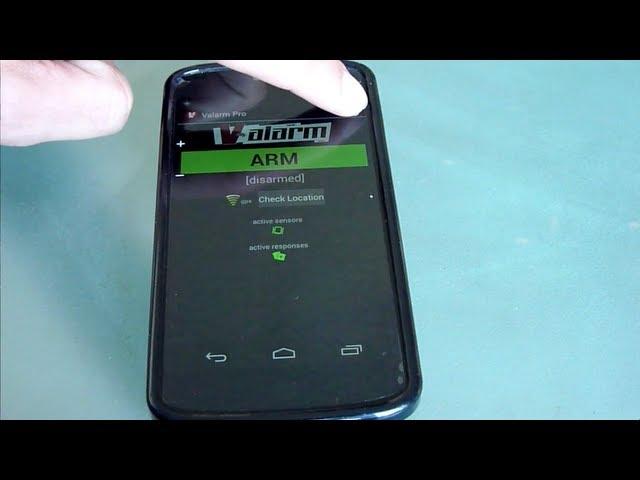 Industrial IoT - Link Your Valarm Android Devices To Tools.Valarm.net - Remote Sensor Monitoring