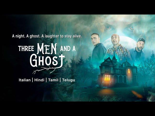 Three Men and a Ghost (2022) | Full Movie | Dual Audio [Hindi] | Horror-Comedy Adventure