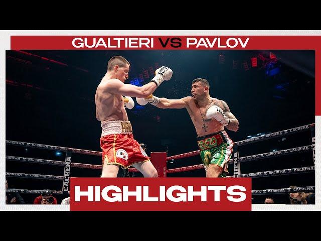 HIGHLIGHTS | Vincenzo Gualtieri vs Alexander Pavlov (WBO European)