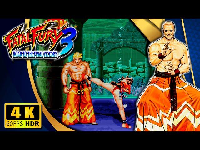 Fatal Fury 3: Road to the Final Victory (Arcade) 【Longplay】