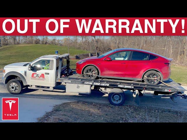 My Expensive Out of Warranty Tesla Model Y Repair