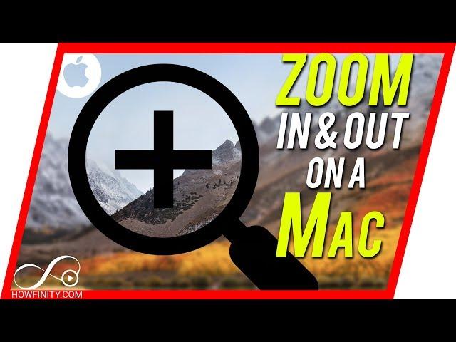 How to ZOOM in on a Mac