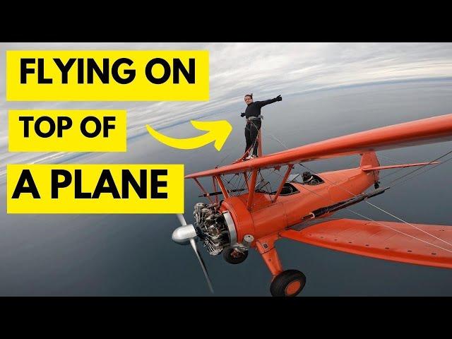 FACING MY BIGGEST FEAR | WING WALKING ON AN AIRPLANE ️