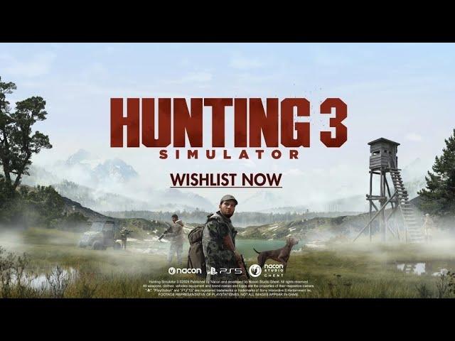 Trailer videogioco Hunting 3 simulator - PC games - Playstation 5/PRO - XBOX series X/S