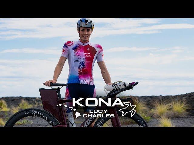 Lucy Charles-Barclay final big session before Kona