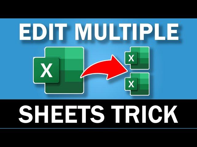 Use This Simple Trick to Edit Multiple Excel Worksheets At The Same Time