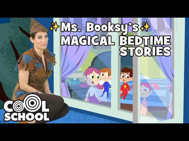 Ms. Booksy's MAGICAL BEDTIME STORIES for Kids: Peter Pan, The Princess and the Frog, and More!