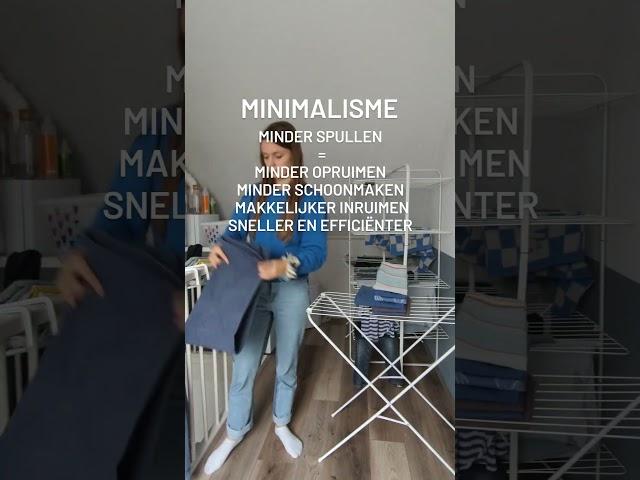 #minimalisme #effectief #ontspullen #declutter