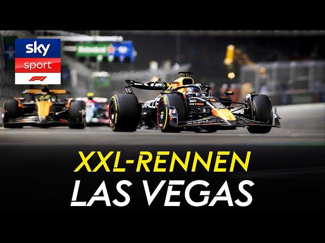 WM-Titel im Land der Träume?  | Rennen - XXL Highlights | Großer Preis von Las Vegas | Formel 1