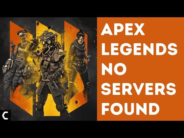 Apex Legends "No servers found"|Error Loop| 2022