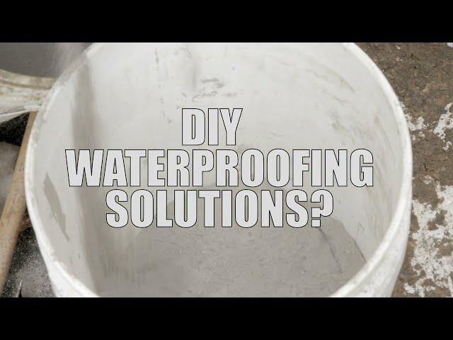 Trailer: DIY Basement Waterproofing