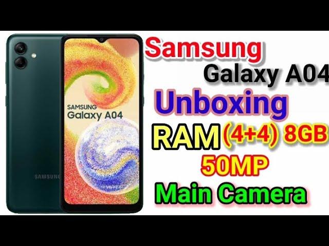 Samsung Galaxy A04 Unboxing | RAM Plus 4GB | ROM 64GB | LPS LCD | Bettery 5000mAh