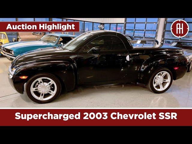 AUTOHUNTER - Supercharged 2003 Chevrolet SSR - AUCTION HIGHLIGHT