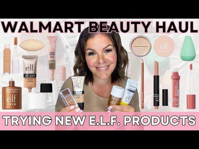 Walmart Beauty Haul | Over 40 Makeup with e.l.f. Cosmetics | Old Faves + New Viral Products