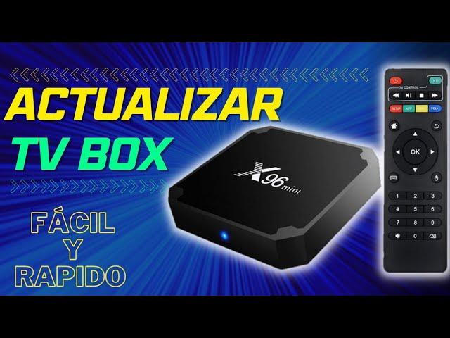 ACTUALIZAR TV BOX  a Android TV (AMLOGIC) Fácil y Rápido