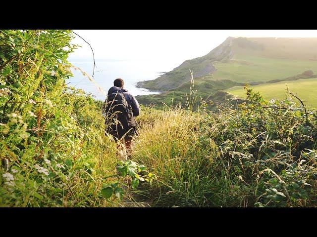 Wild Camping The South West Coast Path, Chapman's Pool, Dorset, UK