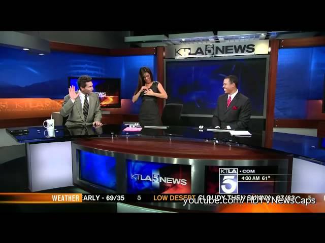 Megan Henderson late for morning newscast