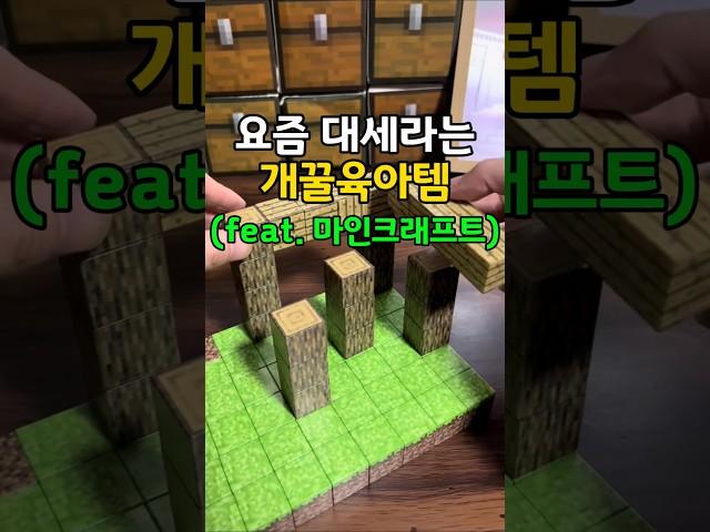 요즘 대세라는 마인크래프트 육아