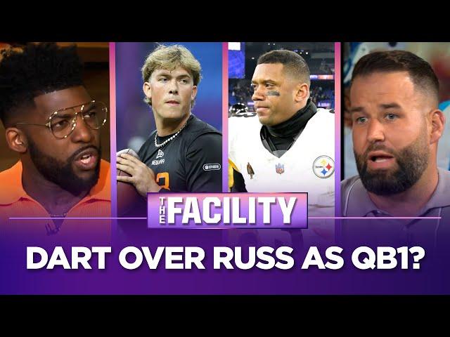 The Giants drafting Jaxson Dart means Russell Wilson's leash has shortened | NFL | THE FACILITY
