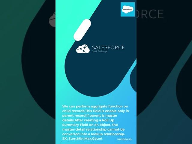 Rollup summary in salesforce?